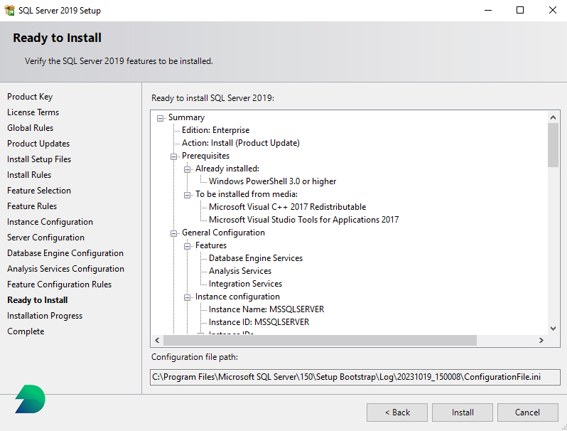 نصب SQL Server 2019 و SQL Server Managment Studio › دارینا داده