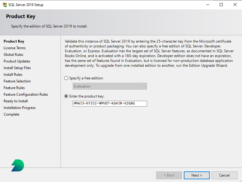 نصب SQL Server 2019 و SQL Server Managment Studio › دارینا داده